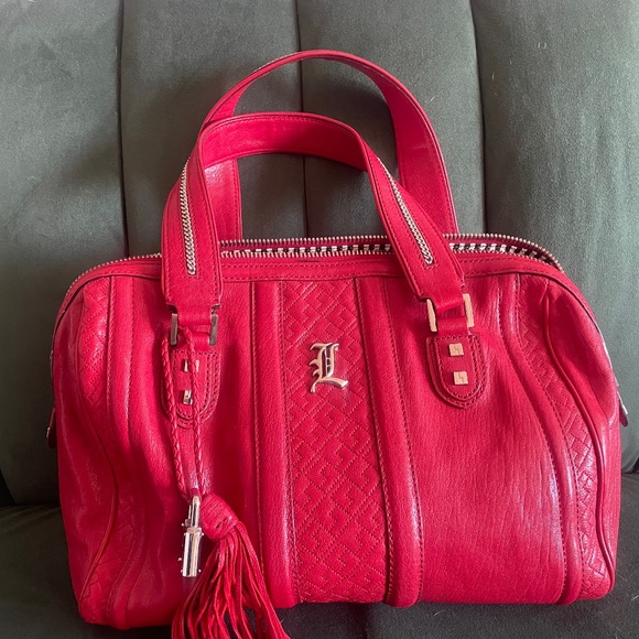 L.A.M.B. Handbags - RARE!! L.A.M.B. Gwen Stafani Red purse
